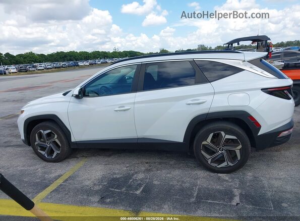 5NMJCCAE9NH073480 2022 HYUNDAI TUCSON White Սալոնի 360 աստիճան տեսք