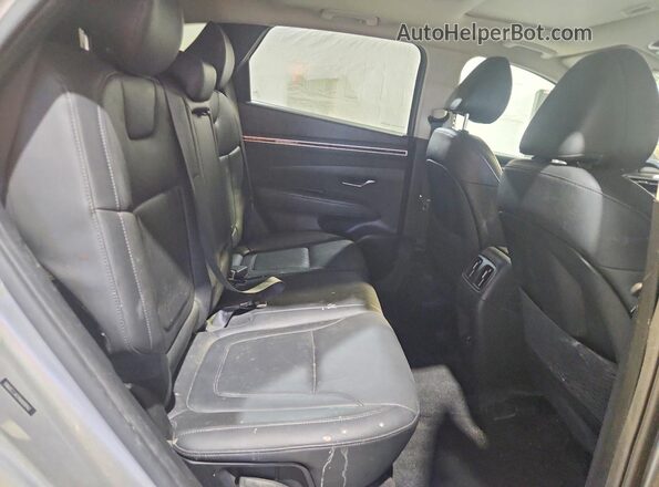 5NMJCCAEXNH030962 2022 HYUNDAI TUCSON Gray Rear interior view