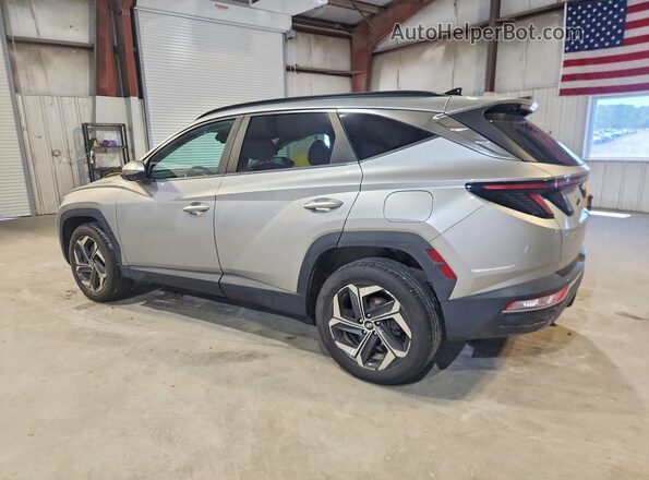 5NMJCCAEXNH030962 2022 HYUNDAI TUCSON Gray Rear left