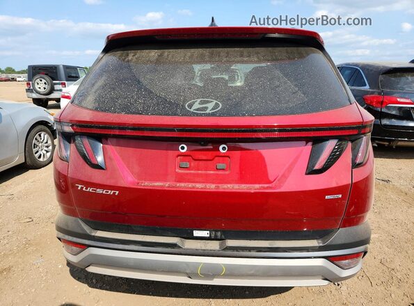 5NMJCCDE1SH464744 2025 HYUNDAI TUCSON Red Rear view