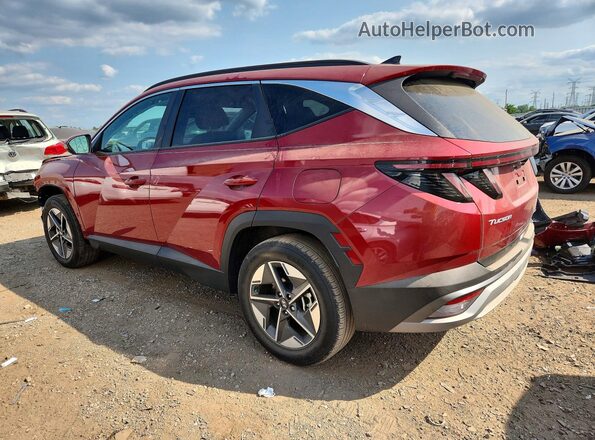 5NMJCCDE1SH464744 2025 HYUNDAI TUCSON Red Rear left