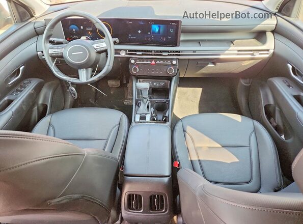 5NMJCCDE1SH464744 2025 HYUNDAI TUCSON Red Dashboard view