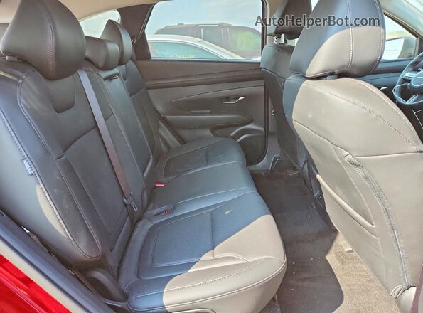 5NMJCCDE1SH464744 2025 HYUNDAI TUCSON Red Rear seats view