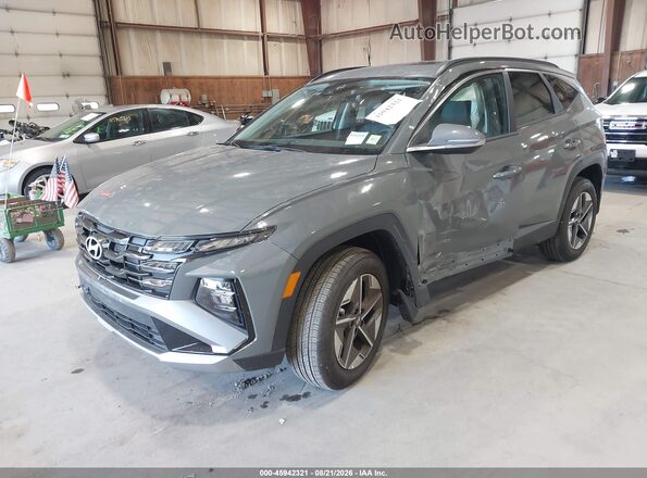 5NMJCCDE1TH731835 2026 HYUNDAI TUCSON Gray Vista tres cuartos delantera izquierda
