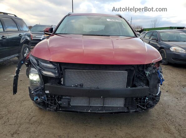 5NMJCCDE2SH564187 2025 HYUNDAI TUCSON Red წინა ხედი