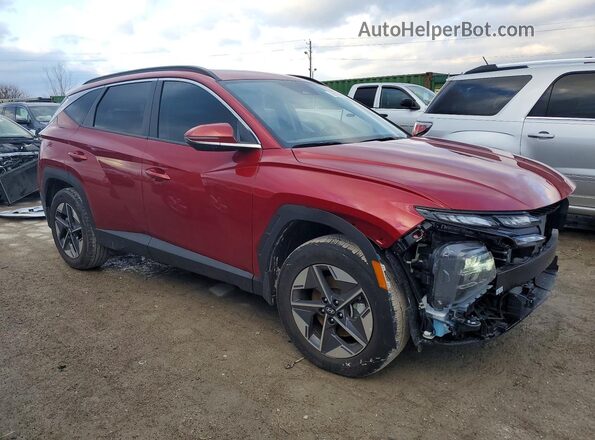 5NMJCCDE2SH564187 2025 HYUNDAI TUCSON Red წინა მარჯვენა