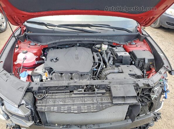 5NMJCCDE2SH564187 2025 HYUNDAI TUCSON Red უკანა სალონის ხედი