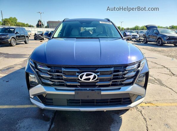 5NMJCCDE3SH496241 2025 HYUNDAI TUCSON Blue Դիմացի տեսք
