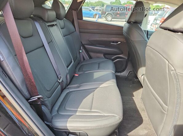 5NMJCCDE8SH594665 2025 HYUNDAI TUCSON Black Rear interior view