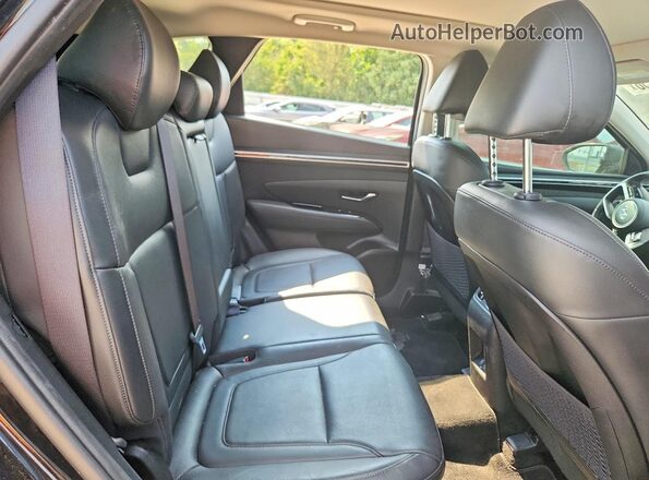 5NMJE3AE0NH044198 2022 HYUNDAI TUCSON Black Rear interior view