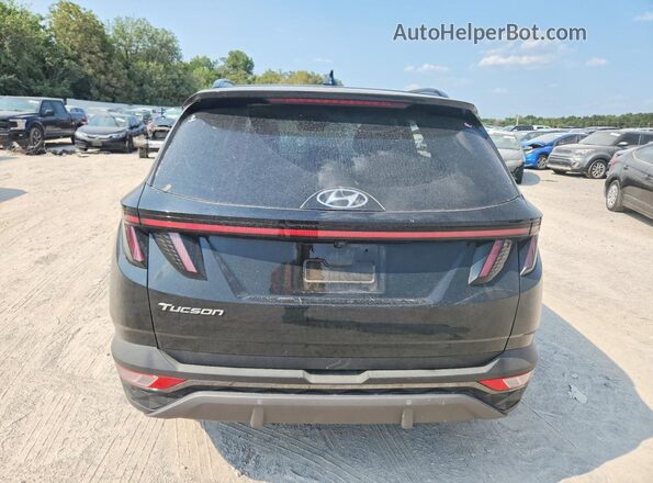 5NMJE3AE0NH044198 2022 HYUNDAI TUCSON Black Rear view