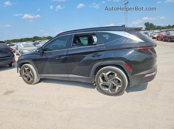 5NMJE3AE0NH044198 2022 HYUNDAI TUCSON Black Rear left