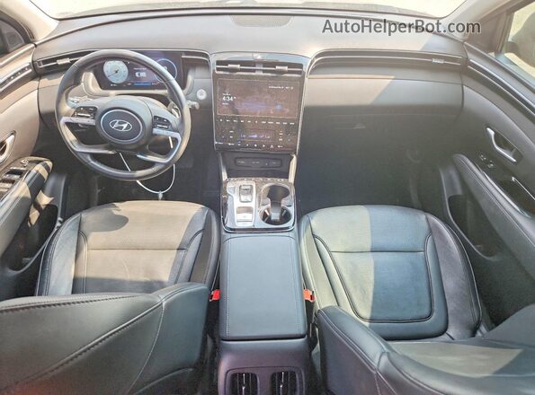 5NMJE3AE0NH044198 2022 HYUNDAI TUCSON Black Dashboard view