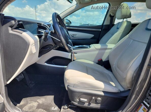 5NMJE3AE0PH208049 2023 HYUNDAI TUCSON Угольный Вид салона спереди