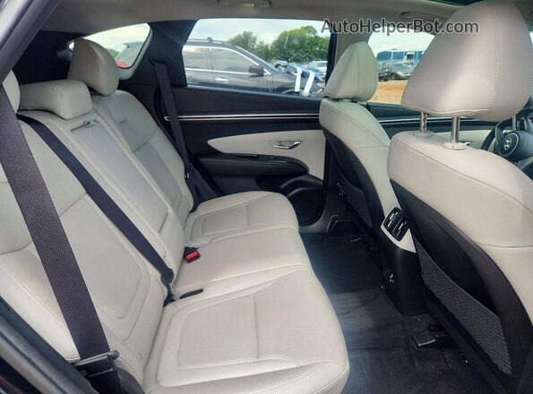 5NMJE3AE2NH013082 2022 HYUNDAI TUCSON Black Rear interior view