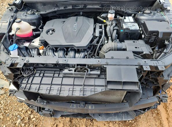 5NMJE3AE2NH013082 2022 HYUNDAI TUCSON Black Engine compartment view