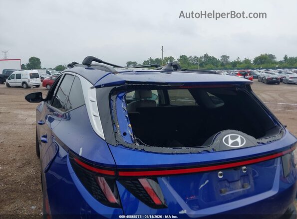 5NMJE3AE3NH046835 2022 HYUNDAI TUCSON Blue Vista frontal