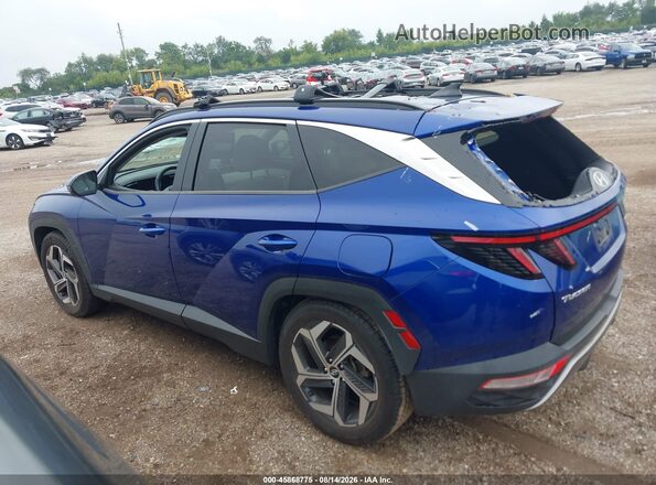 5NMJE3AE3NH046835 2022 HYUNDAI TUCSON Blue Vista interior de 360 grados