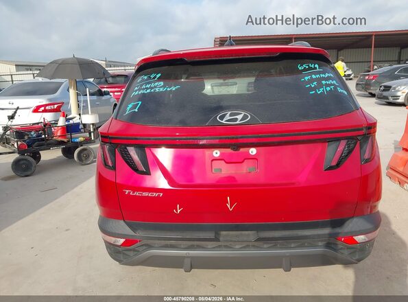 5NMJE3AE3NH053977 2022 HYUNDAI TUCSON Red 