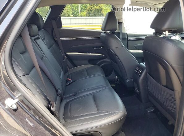 5NMJE3AE3PH208255 2023 HYUNDAI TUCSON Charcoal Vista de los asientos traseros