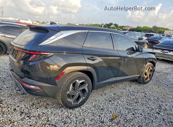 5NMJE3AE4NH144059 2022 HYUNDAI TUCSON Black Rear right