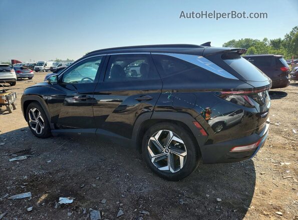 5NMJE3AE4PH170860 2023 HYUNDAI TUCSON Black უკანა მარცხენა