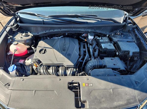 5NMJE3AE4PH170860 2023 HYUNDAI TUCSON Black ძრავის განყოფილების ხედი