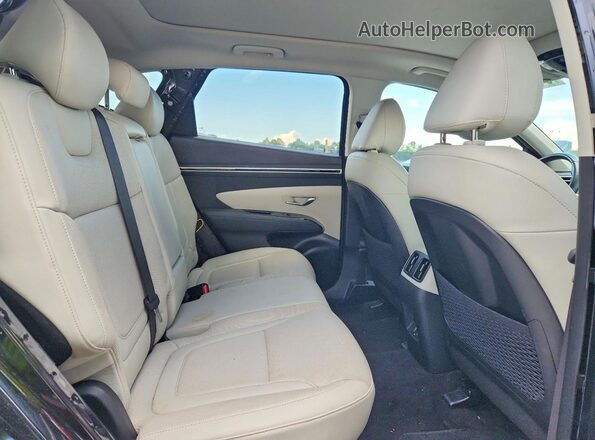 5NMJE3AE4PH293932 2023 HYUNDAI TUCSON Black Rear interior view