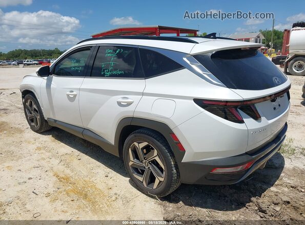 5NMJE3AE5NH005414 2022 HYUNDAI TUCSON White უკანა მარცხენა