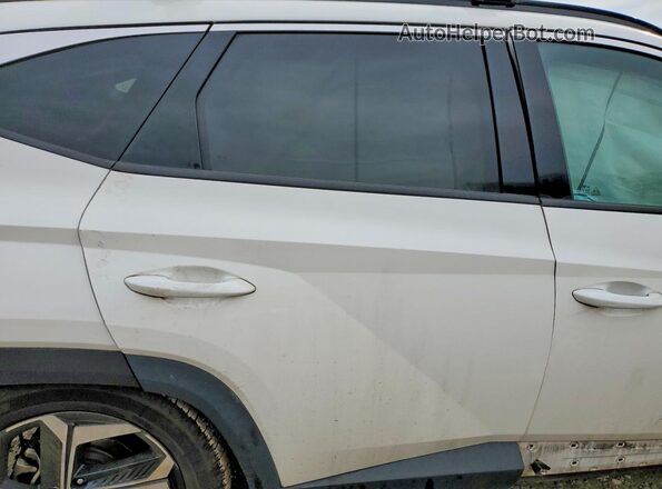 5NMJE3AE5PH189529 2023 HYUNDAI TUCSON White Вид задньої частини салону
