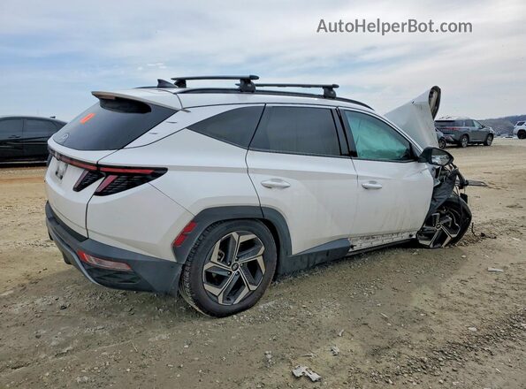 5NMJE3AE5PH189529 2023 HYUNDAI TUCSON White Задня права чверть
