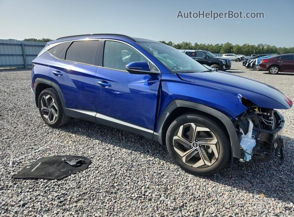5NMJE3AE6NH126162 2022 HYUNDAI TUCSON Blue წინა მარჯვენა