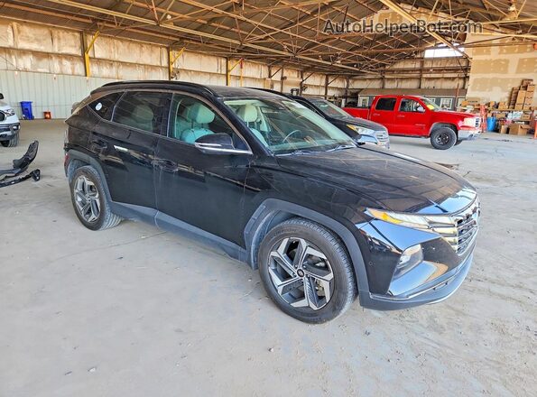 5NMJE3AE7NH114487 2022 HYUNDAI TUCSON Black წინა მარჯვენა