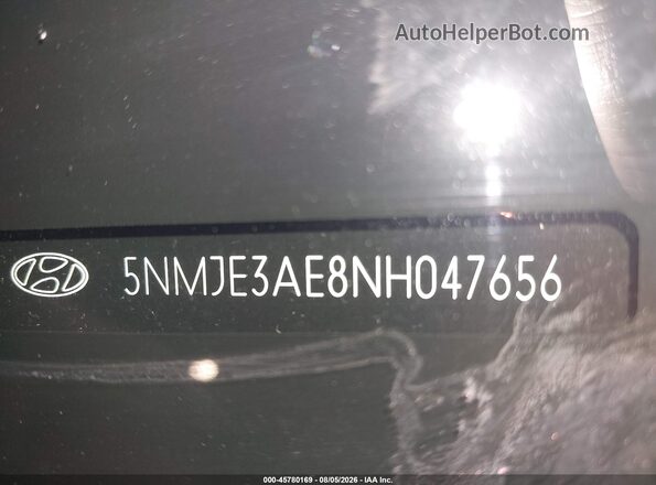 5NMJE3AE8NH047656 2022 HYUNDAI TUCSON Серый Вид подкапотного пространства