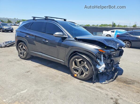 5NMJE3AE8NH147871 2022 HYUNDAI TUCSON Charcoal Front right