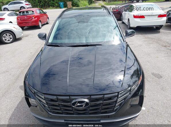 5NMJE3AE9NH106407 2022 HYUNDAI TUCSON Black Widok z przodu