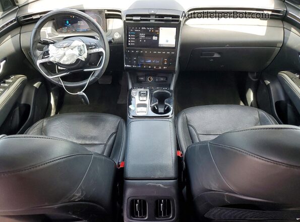 5NMJE3AEXNH045939 2022 HYUNDAI TUCSON Черный Вид панели приборов