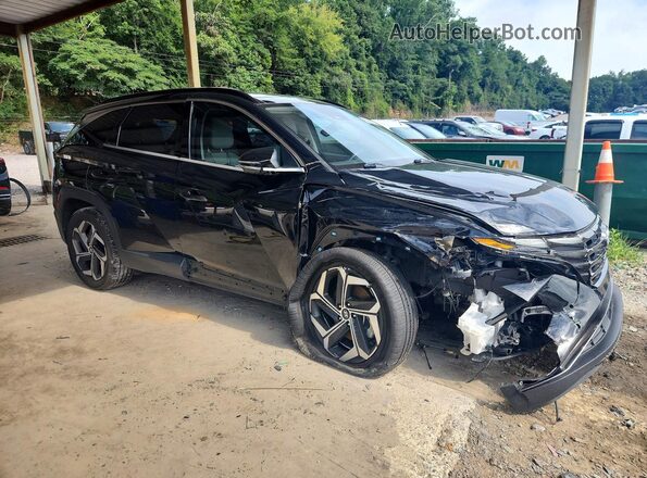 5NMJE3AEXNH078343 2022 HYUNDAI TUCSON Black Առջևի աջ