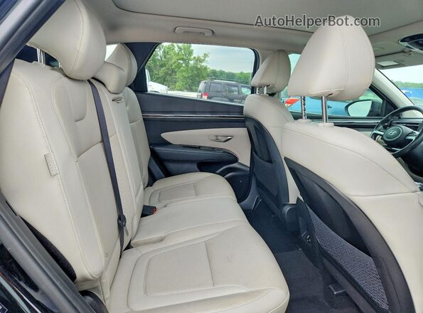 5NMJE3DE4RH300179 2024 HYUNDAI TUCSON Black უკანა სალონის ხედი