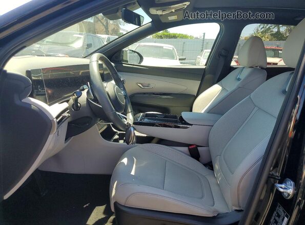 5NMJE3DEXSH579031 2025 HYUNDAI TUCSON Black Front interior view