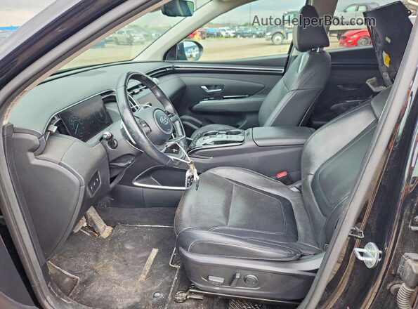 5NMJECAE0NH057856 2022 HYUNDAI TUCSON Black წინა სალონის ხედი