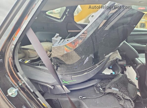 5NMJECAE0NH057856 2022 HYUNDAI TUCSON Black უკანა სალონის ხედი
