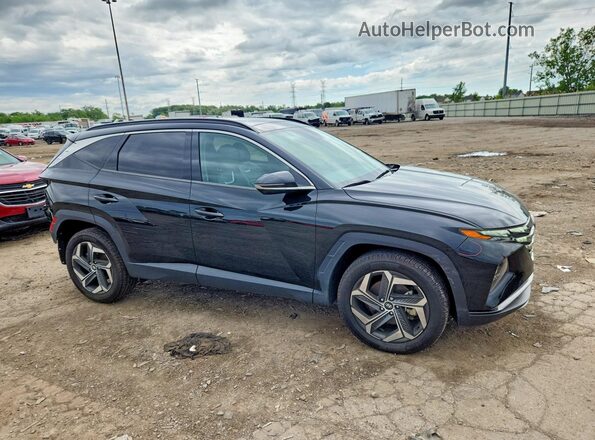 5NMJECAE0NH057856 2022 HYUNDAI TUCSON Black წინა მარჯვენა