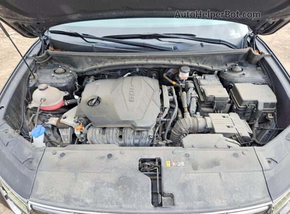 5NMJECAE0NH057856 2022 HYUNDAI TUCSON Black ძრავის განყოფილების ხედი