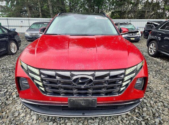 5NMJECAE1NH008732 2022 HYUNDAI TUCSON Красный Вид спереди