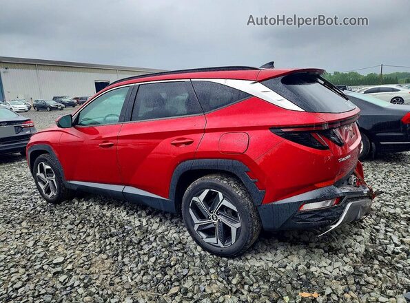 5NMJECAE1NH008732 2022 HYUNDAI TUCSON Красный Задняя левая четверть