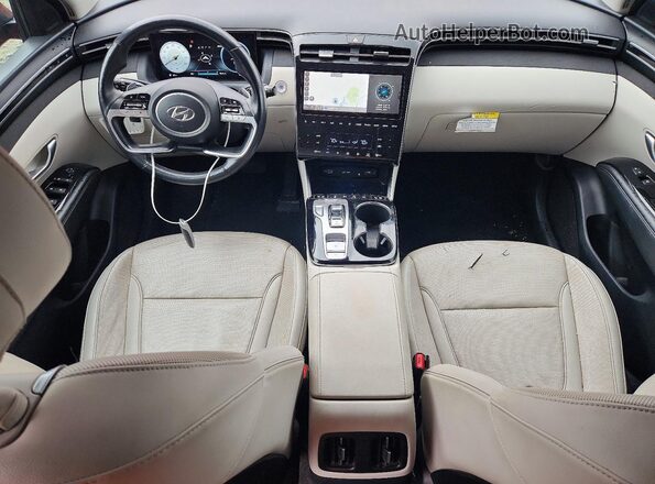 5NMJECAE1NH008732 2022 HYUNDAI TUCSON Красный Вид панели приборов