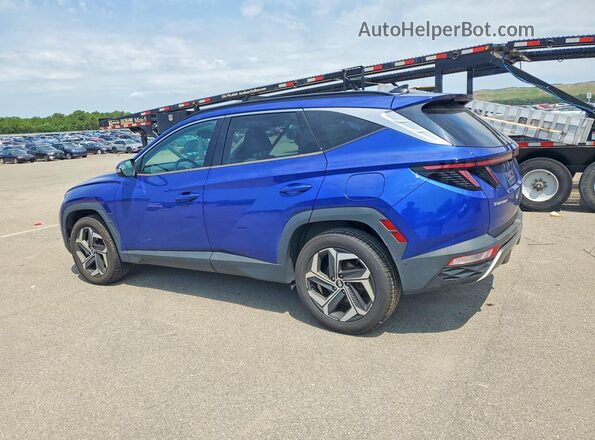 5NMJECAE1NH020587 2022 HYUNDAI TUCSON Blue Tył lewy