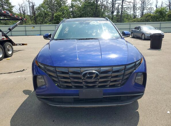 5NMJECAE1NH020587 2022 HYUNDAI TUCSON Blue Widok z przodu