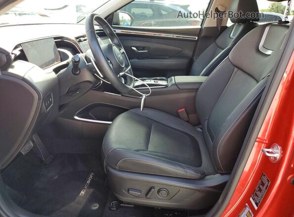 5NMJECAE1PH247961 2023 HYUNDAI TUCSON Red Սալոնի դիմացի տեսք